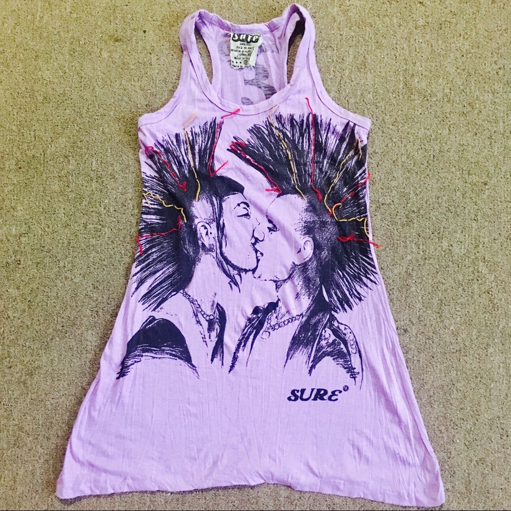 Sure designs tunic tank dress mohawk festival Thai